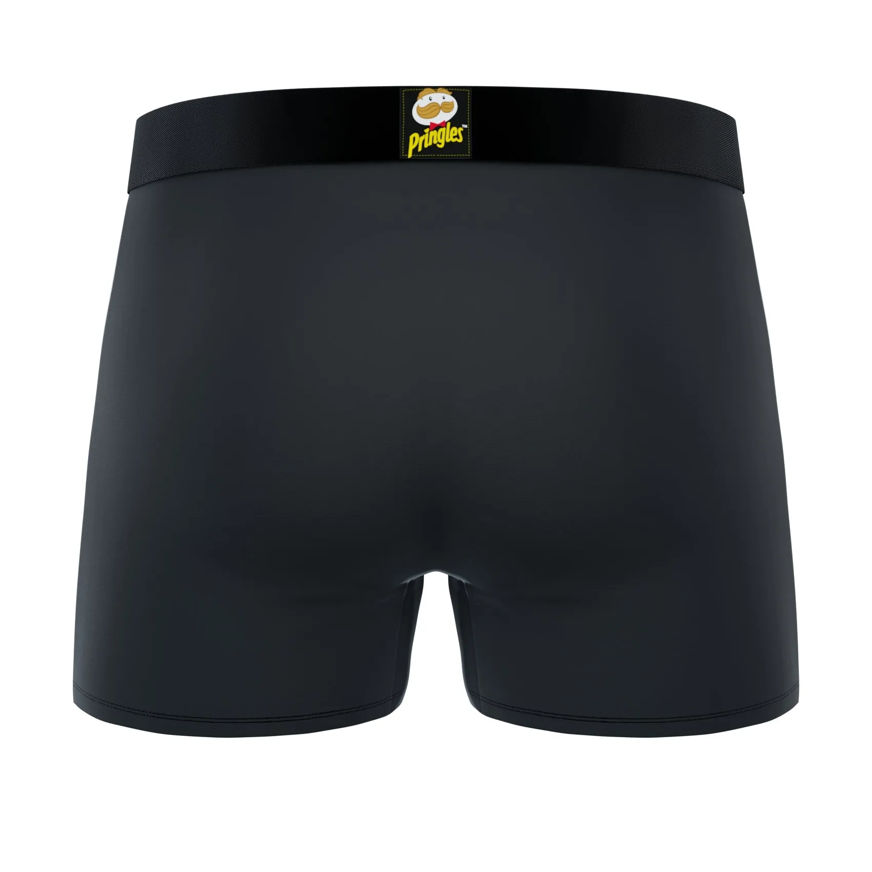 CRAZYBOXER  PRINGLES Logo and Tube Men's Boxer Briefs (3 pack)