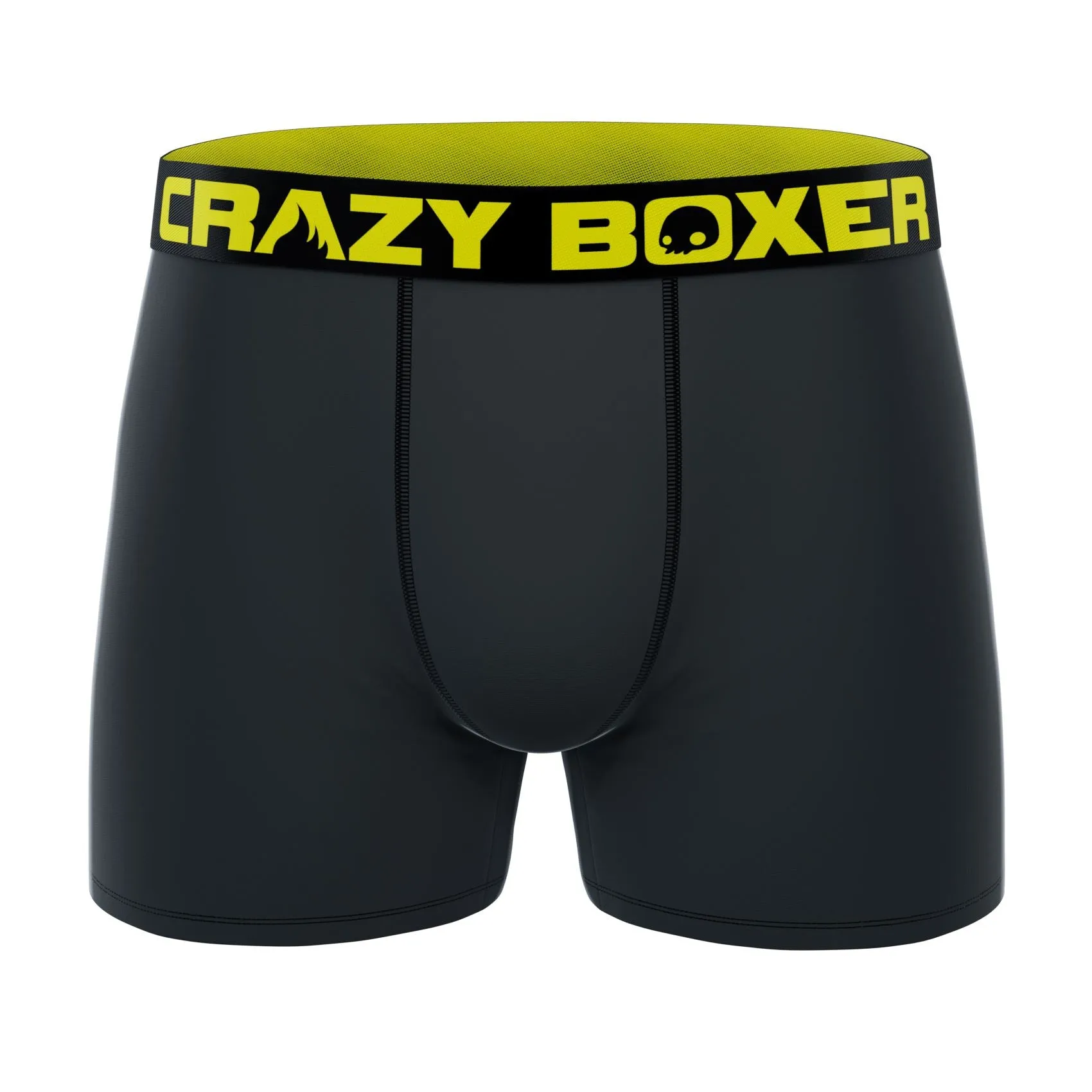 CRAZYBOXER  PRINGLES Logo and Tube Men's Boxer Briefs (3 pack)