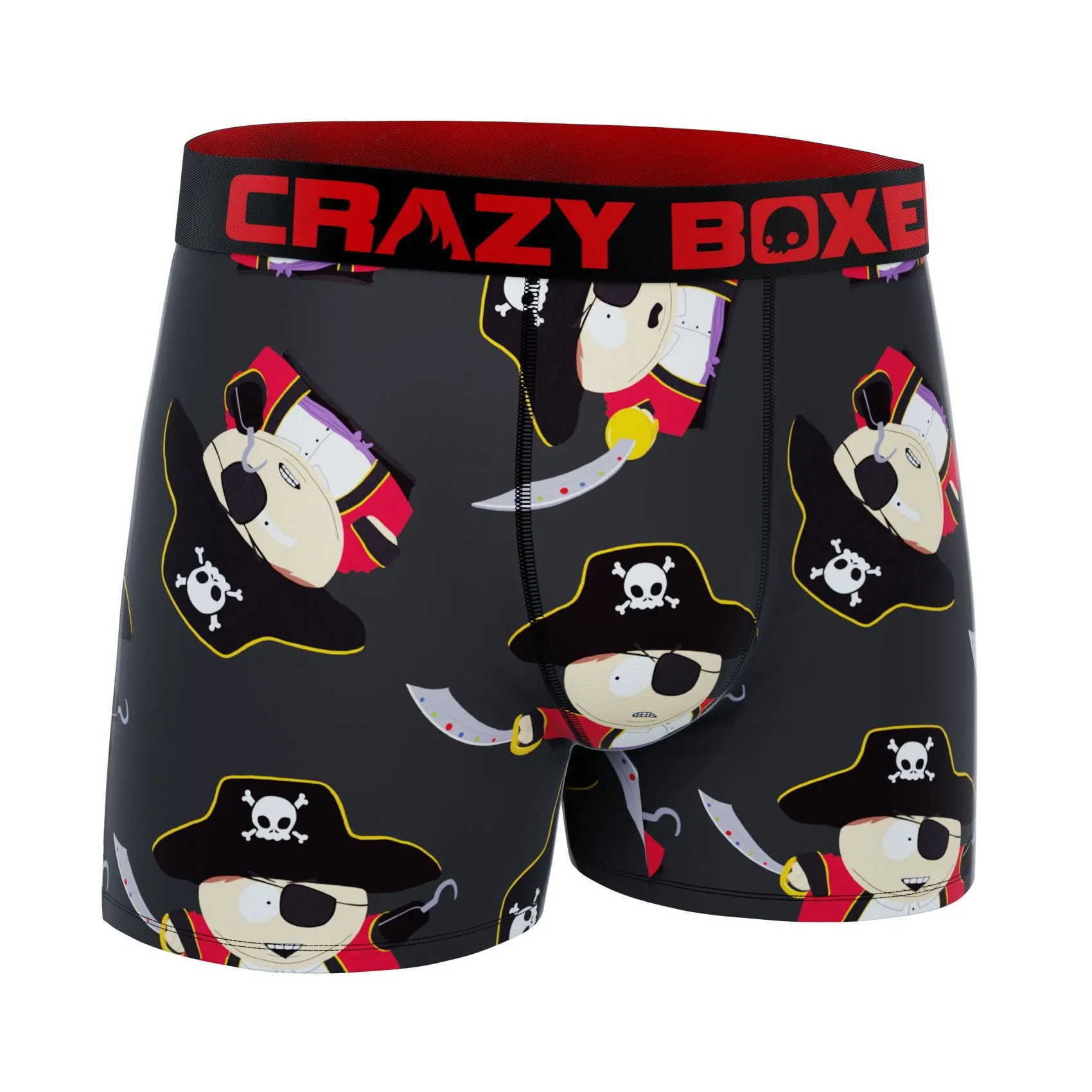 CRAZYBOXER South Park Cartman Pirate Men's Boxer Briefs