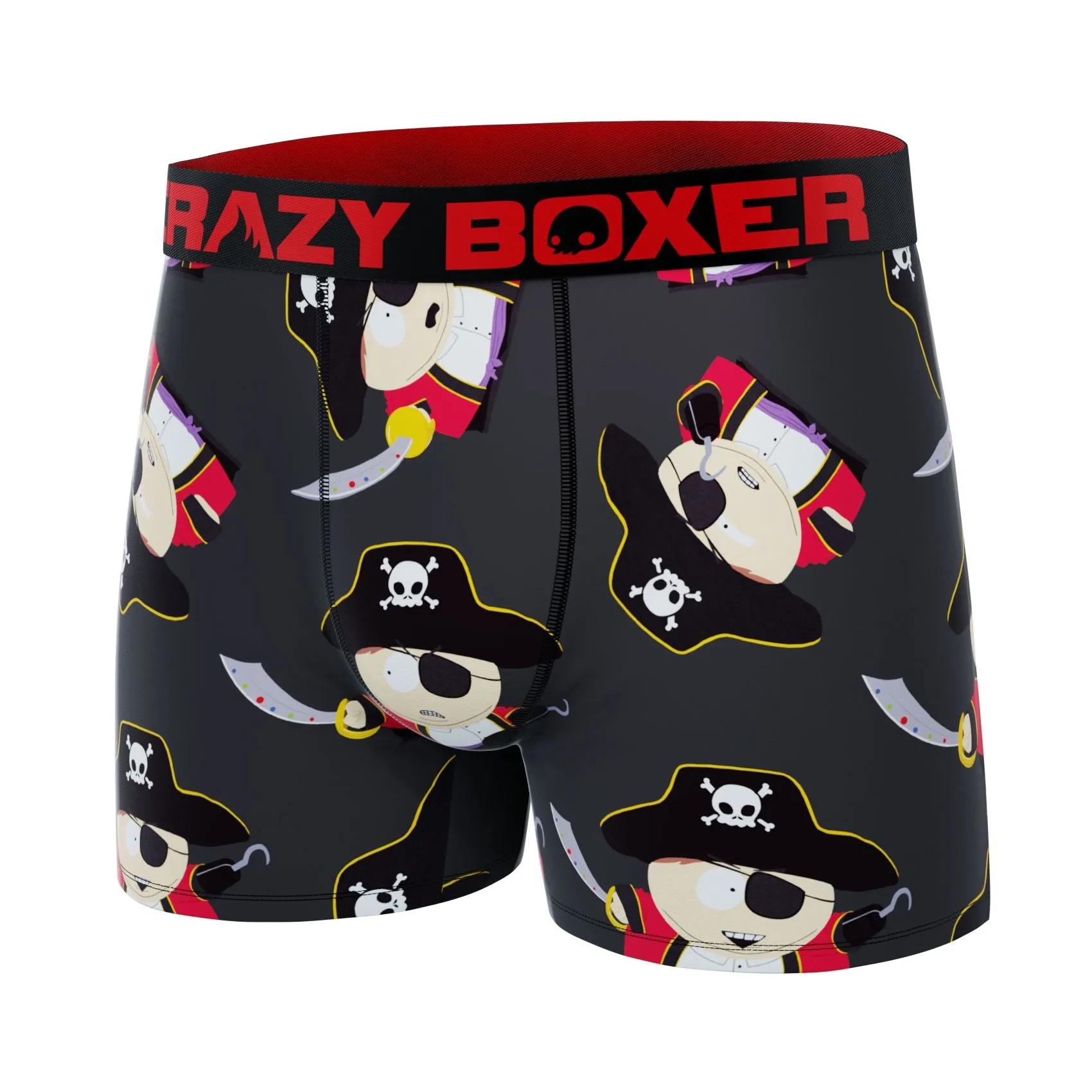 CRAZYBOXER South Park Cartman Pirate Men's Boxer Briefs