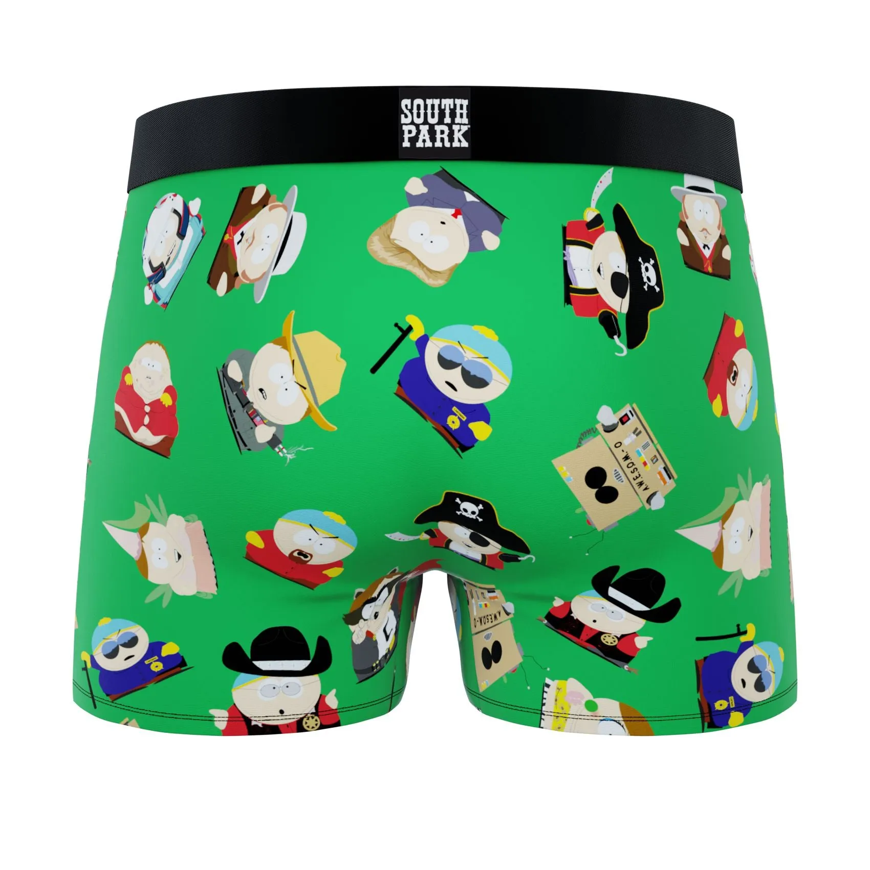 CRAZYBOXER South Park Faces Men's Boxer Briefs (2-Pack)