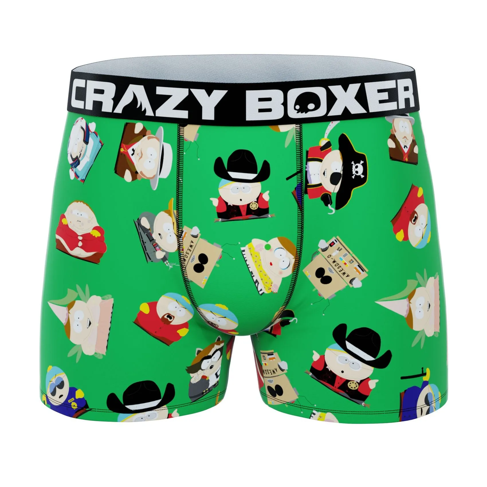 CRAZYBOXER South Park Faces Men's Boxer Briefs (2-Pack)
