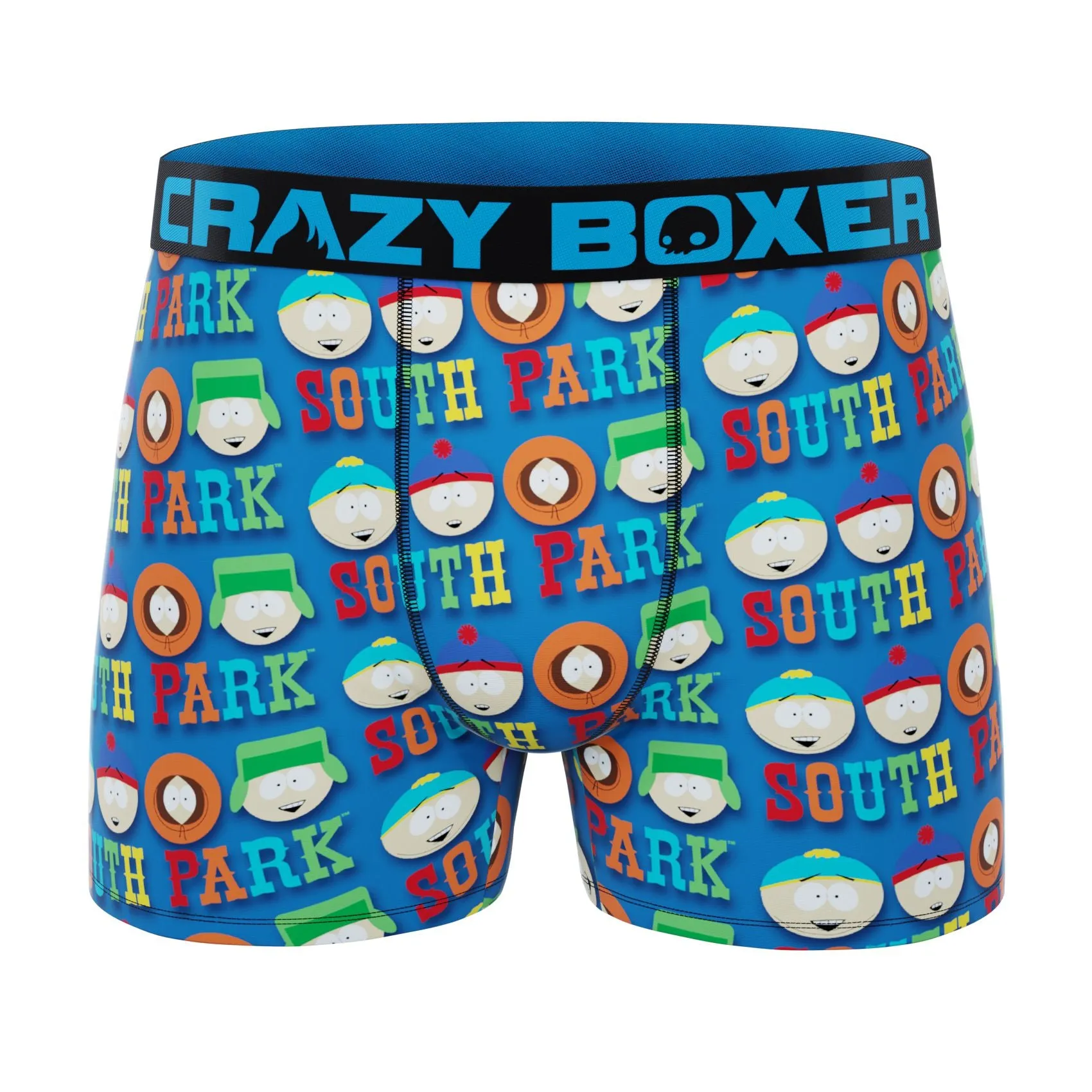 CRAZYBOXER South Park Faces Men's Boxer Briefs (2-Pack)