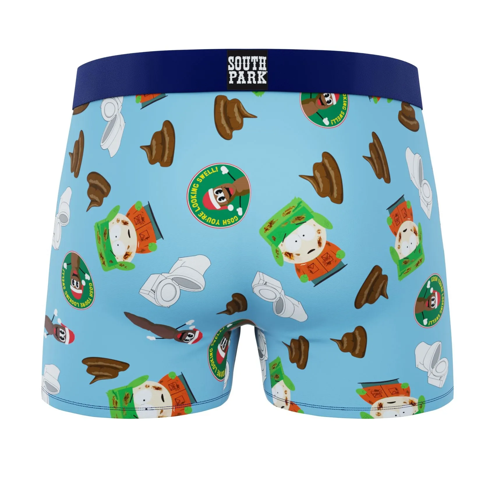 CRAZYBOXER South Park Kyle & Toilet Men's Boxer Briefs (Creative Packaging)