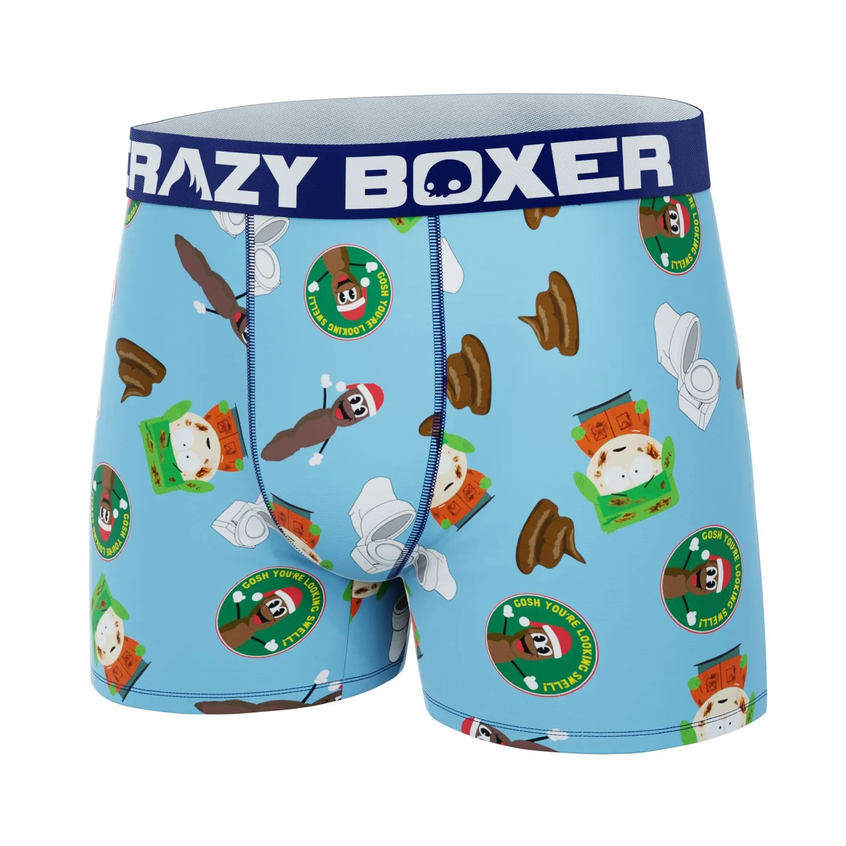 CRAZYBOXER South Park Kyle & Toilet Men's Boxer Briefs (Creative Packaging)
