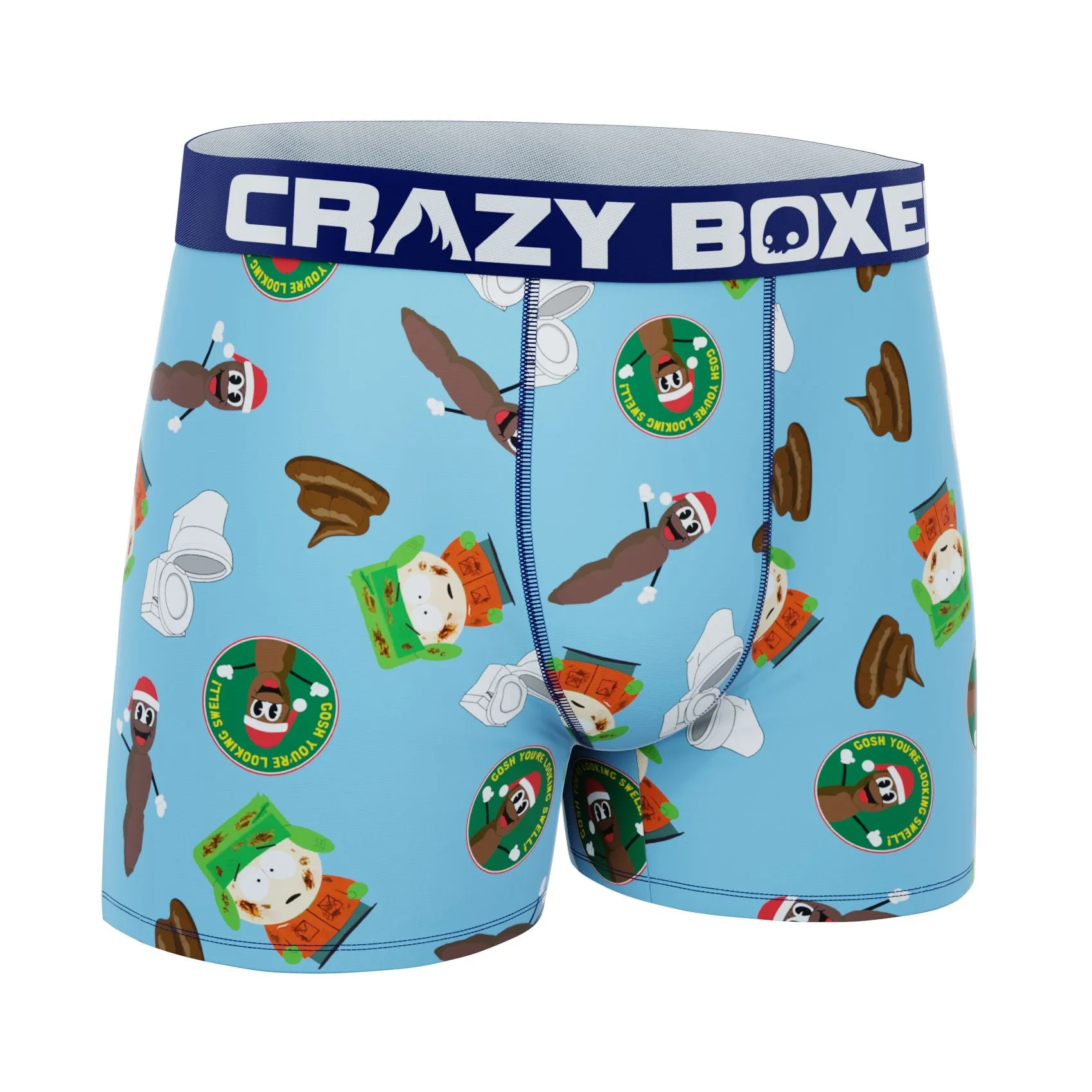 CRAZYBOXER South Park Kyle & Toilet Men's Boxer Briefs (Creative Packaging)