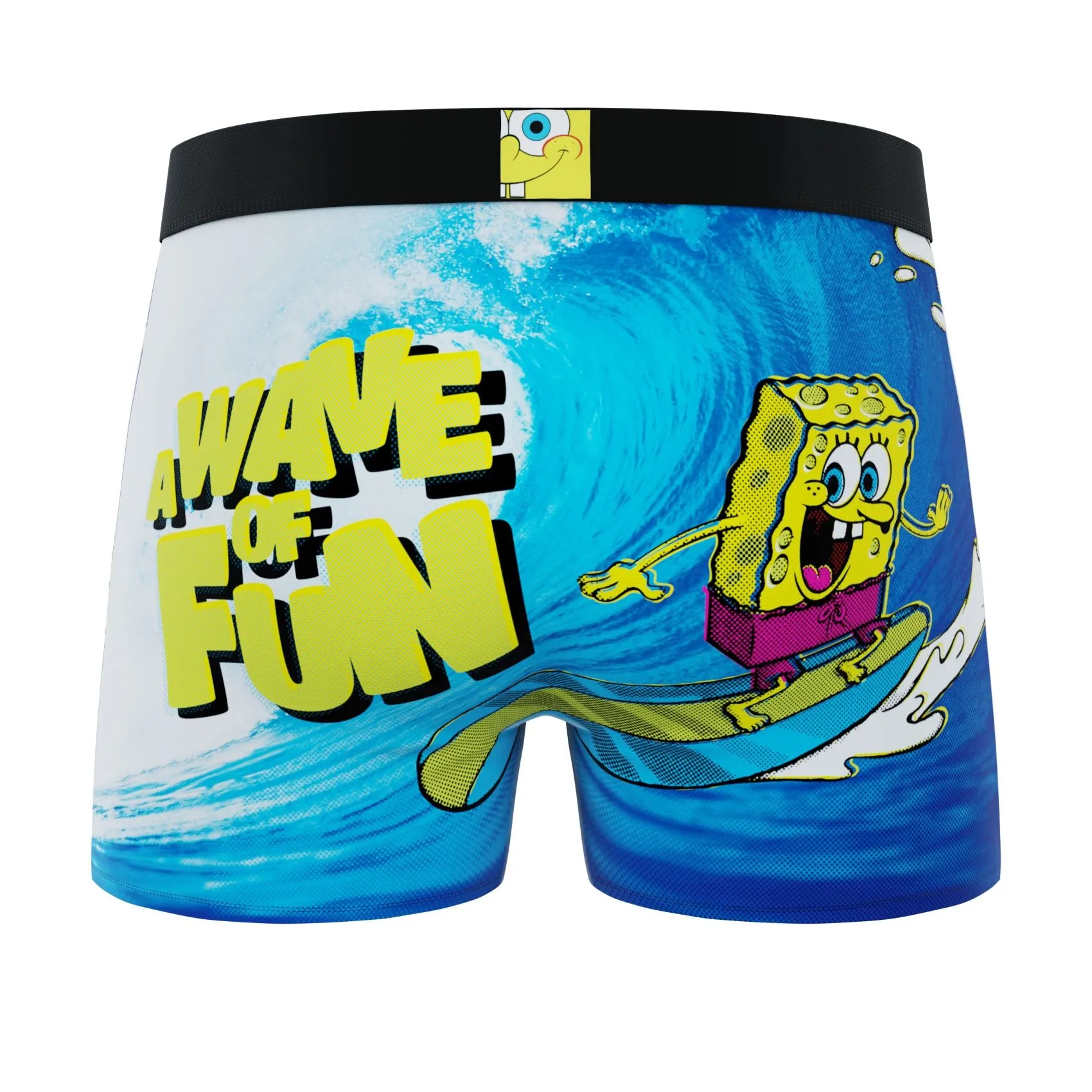 CRAZYBOXER Spongebob Surf Men's Boxer Briefs