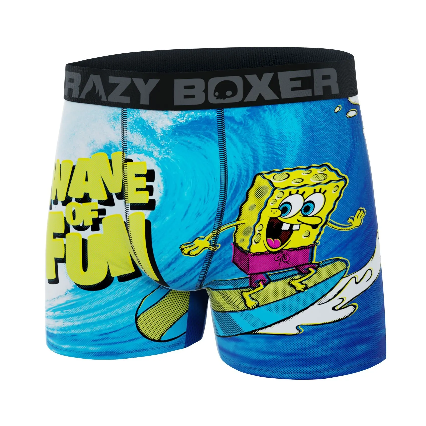 CRAZYBOXER Spongebob Surf Men's Boxer Briefs