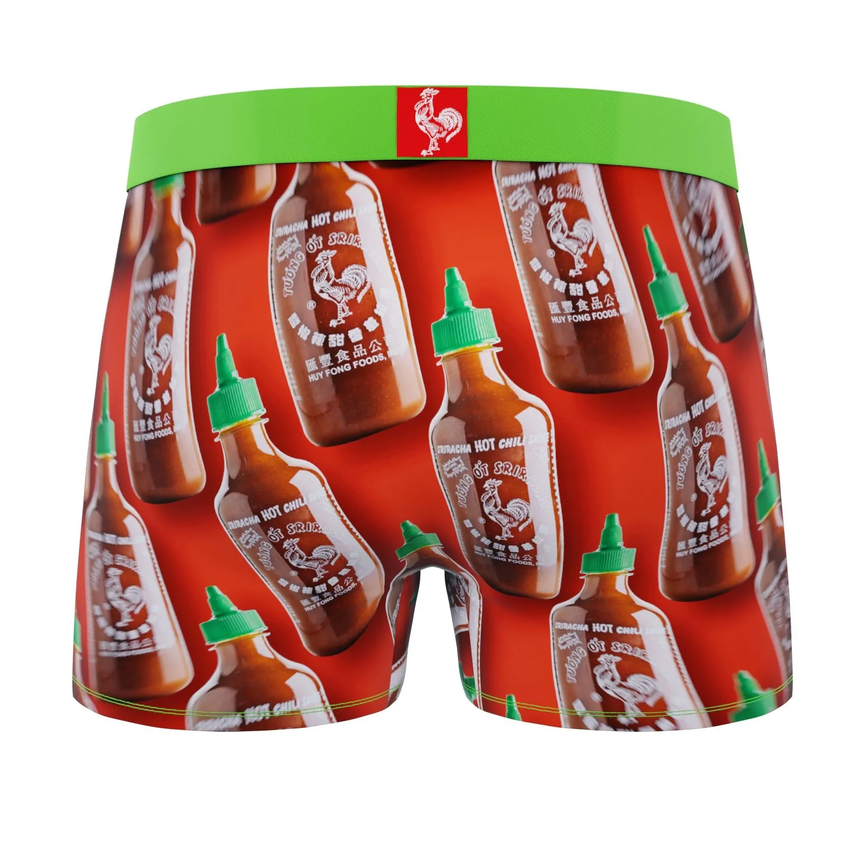 CRAZYBOXER Sriracha Bottles Men's Boxer Briefs (3 pack)
