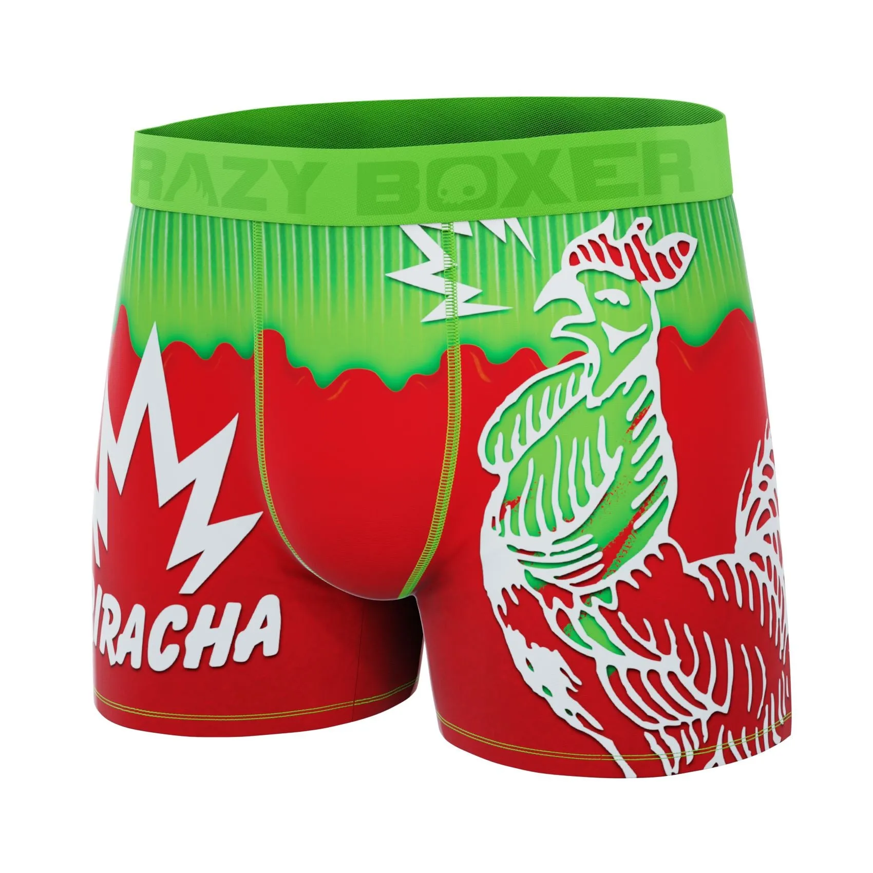 CRAZYBOXER Sriracha Chili Men's Boxer Briefs