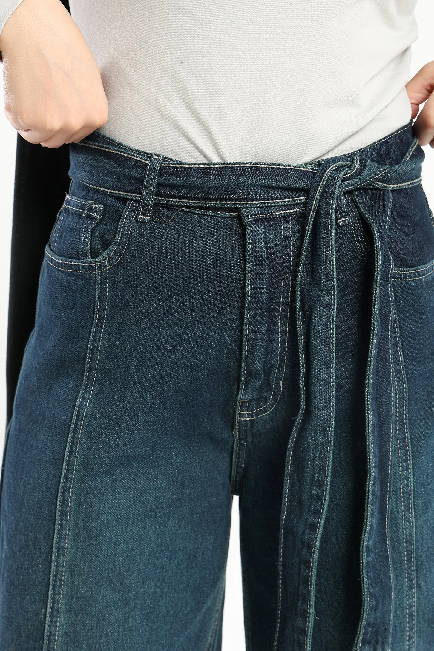 Denim Pants - Dark Vintage Wash