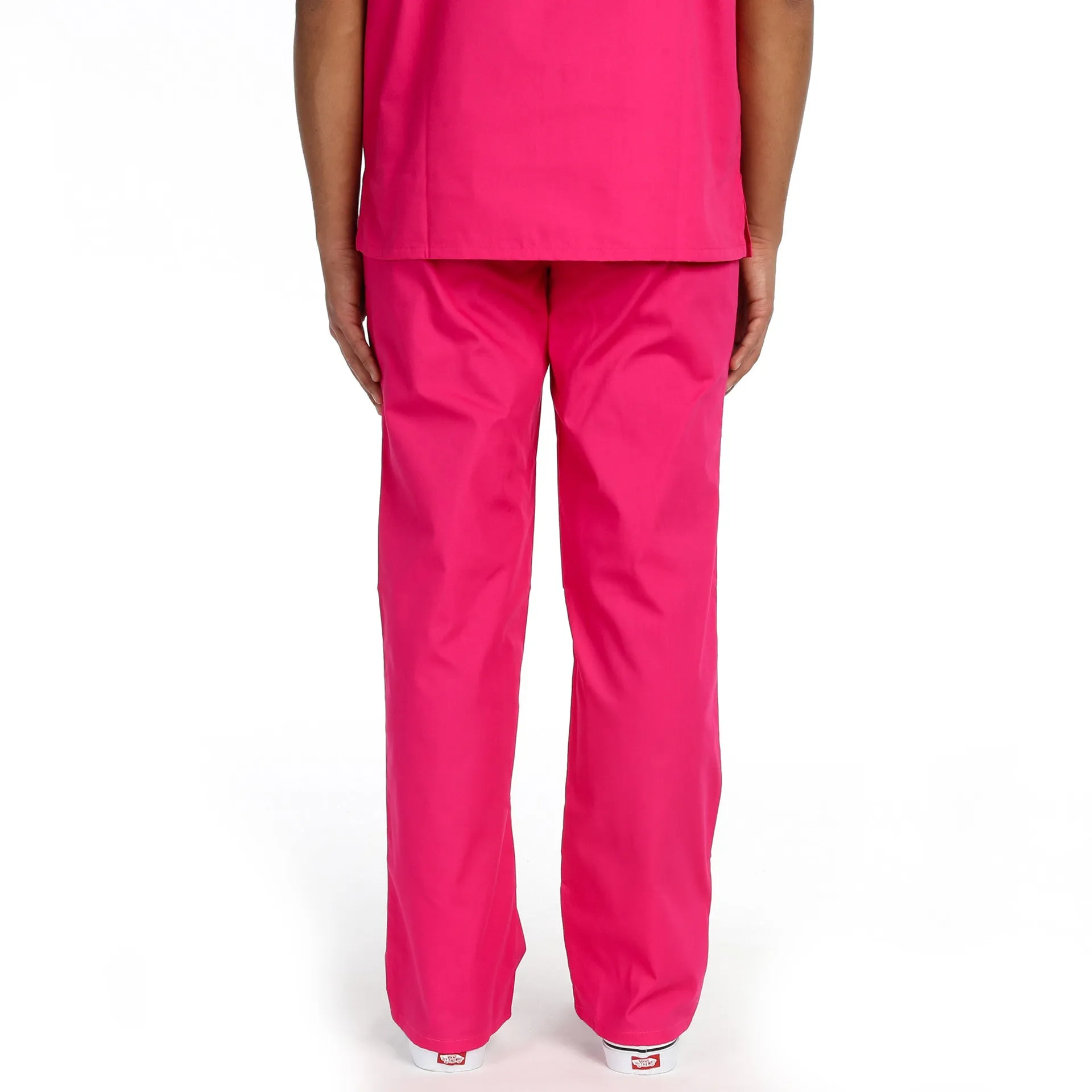 Dickies Unisex Drawstring Scrub Pant - Hot Pink