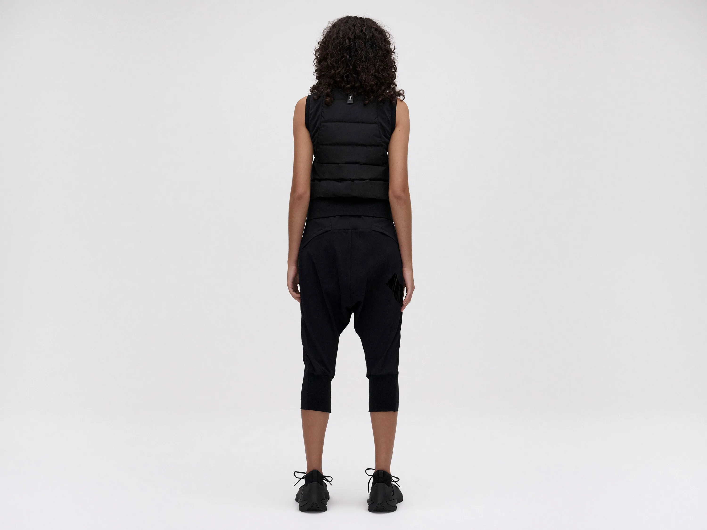 DROPPED SWEAT PANT - BLACK