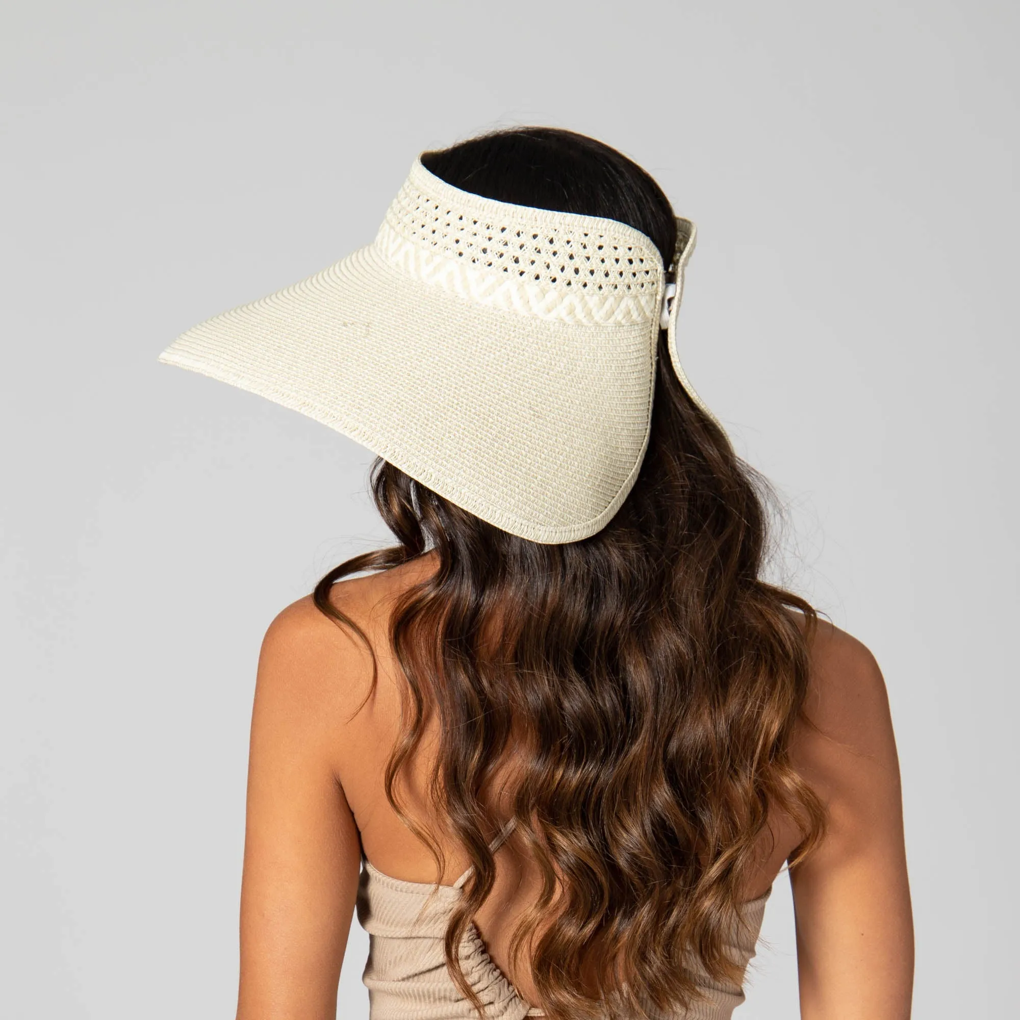 Everyday Full Coverage - Wide Brim Roll Up Visor