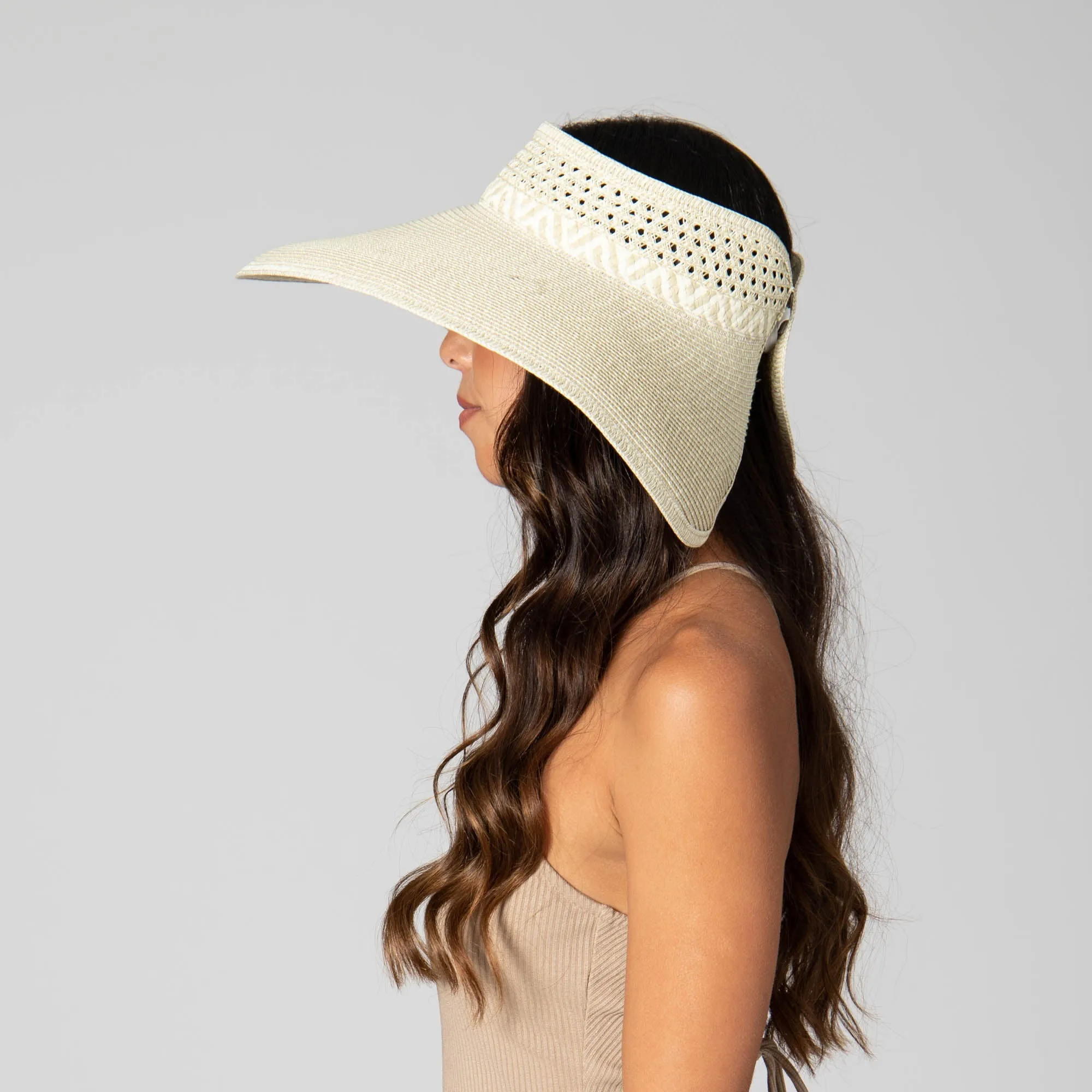 Everyday Full Coverage - Wide Brim Roll Up Visor
