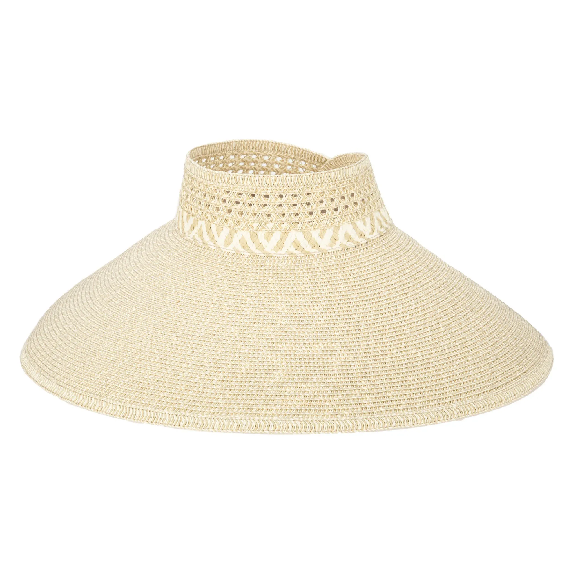 Everyday Full Coverage - Wide Brim Roll Up Visor