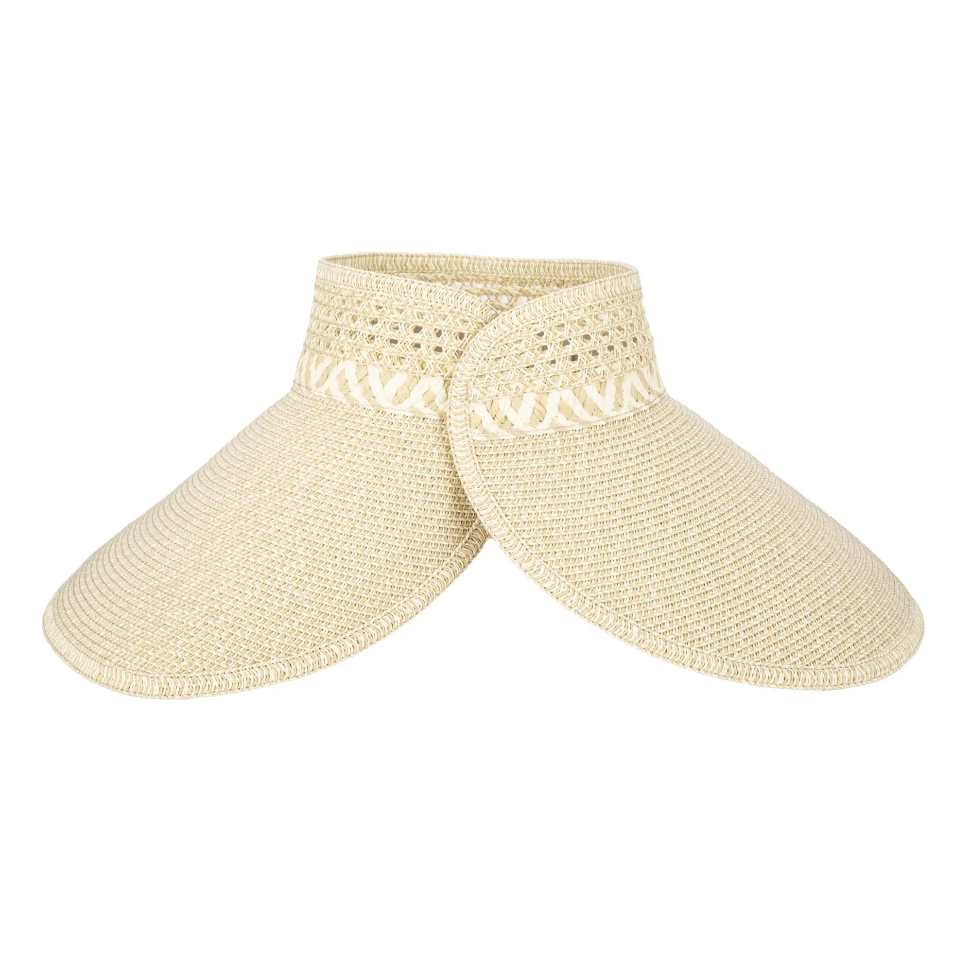 Everyday Full Coverage - Wide Brim Roll Up Visor