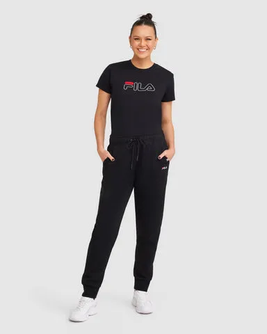 FILA UNISEX CLASSIC BLACK PANTS