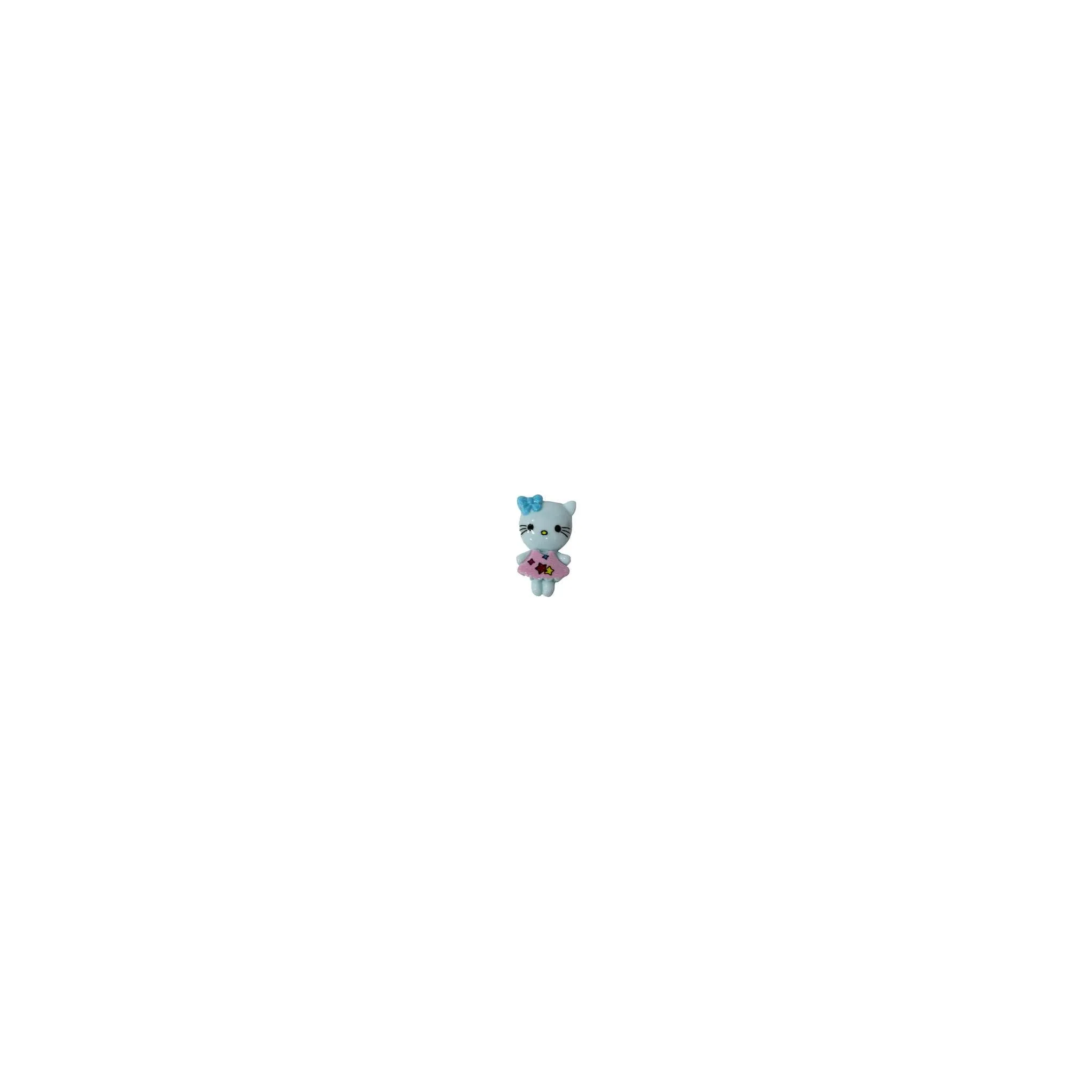 Flat Base Cute Kitty Cabochon Motif for Craft Packing or Decoration - 11596