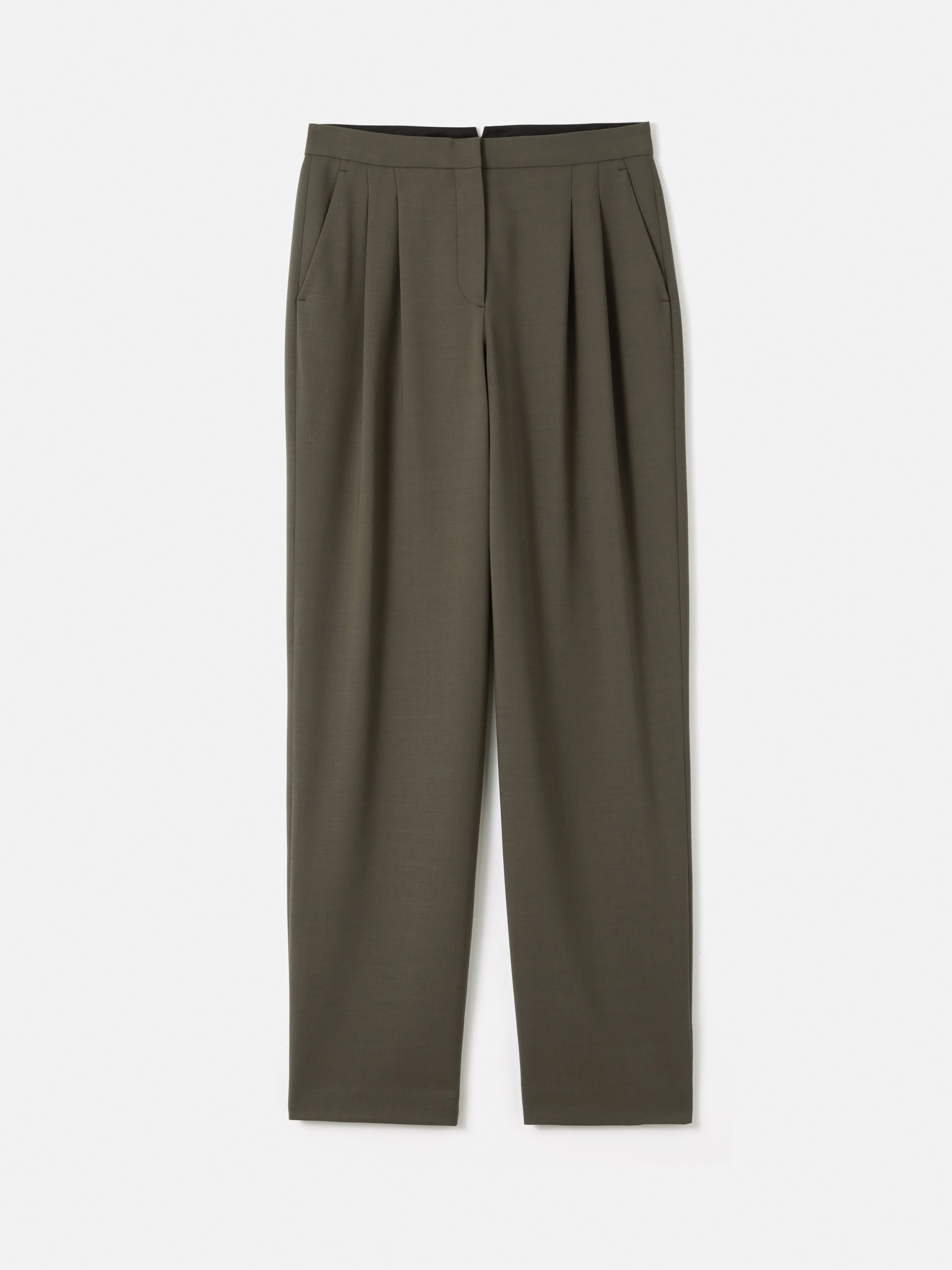 Fluid Twill Chaplin Trouser | Grey