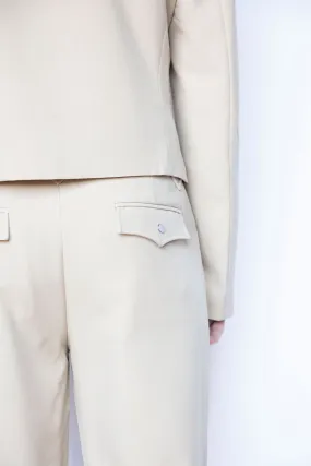 Franklin Unisex Western Pants Tan