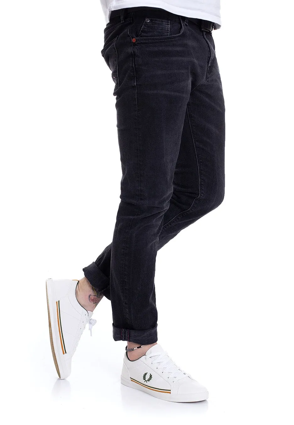 Fred Perry - Baseline Twill White - Shoes
