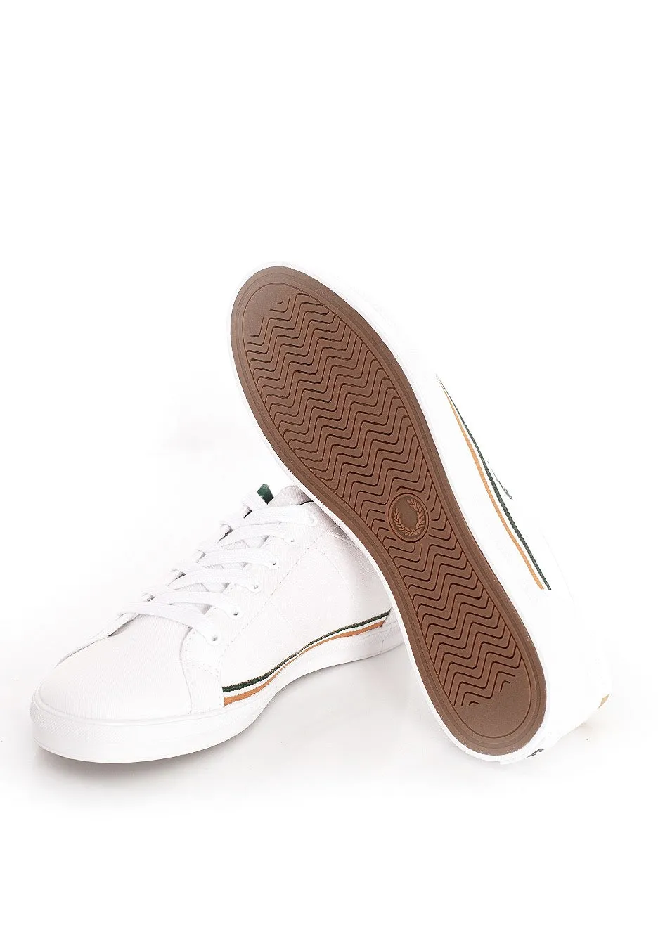 Fred Perry - Baseline Twill White - Shoes
