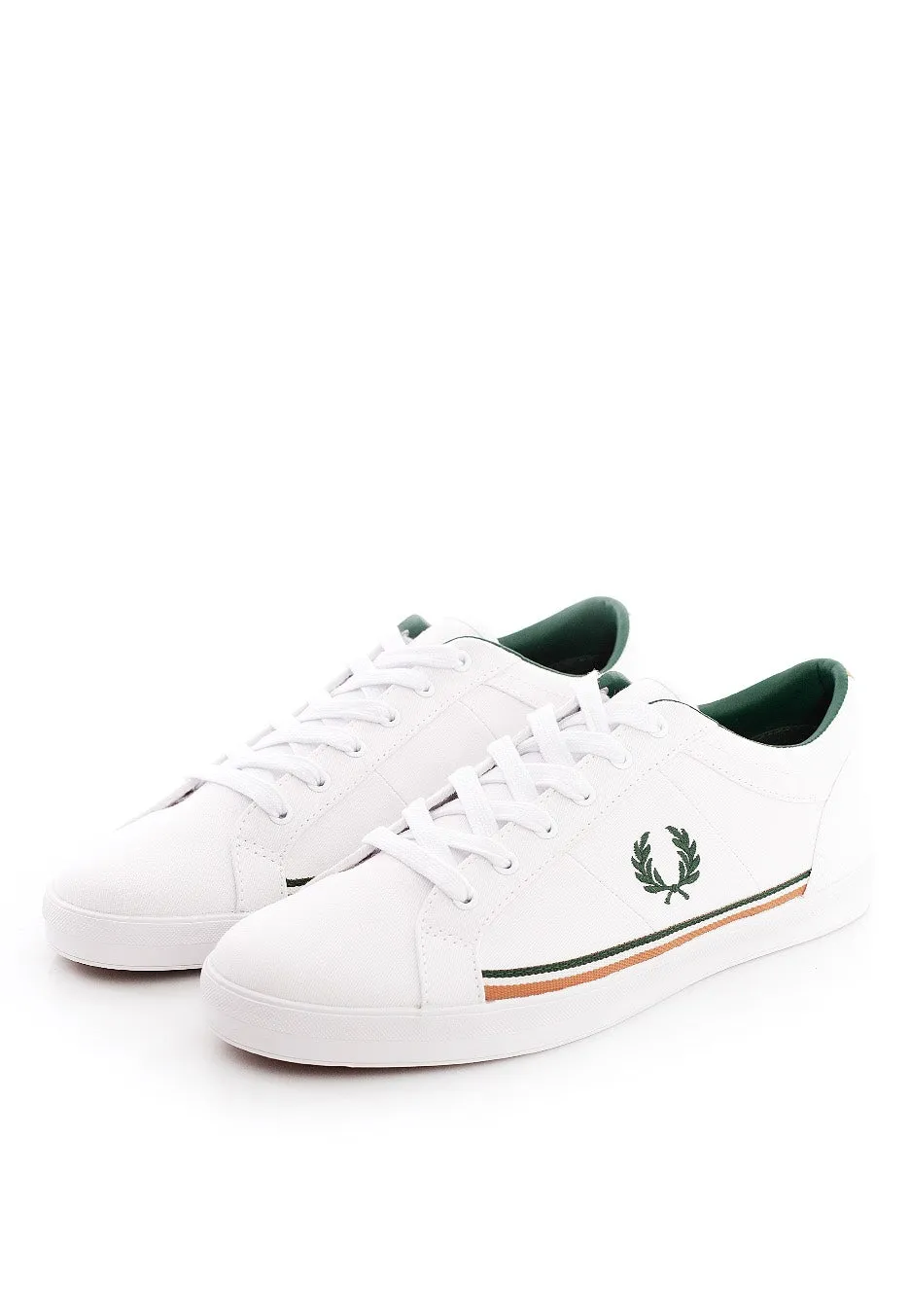 Fred Perry - Baseline Twill White - Shoes