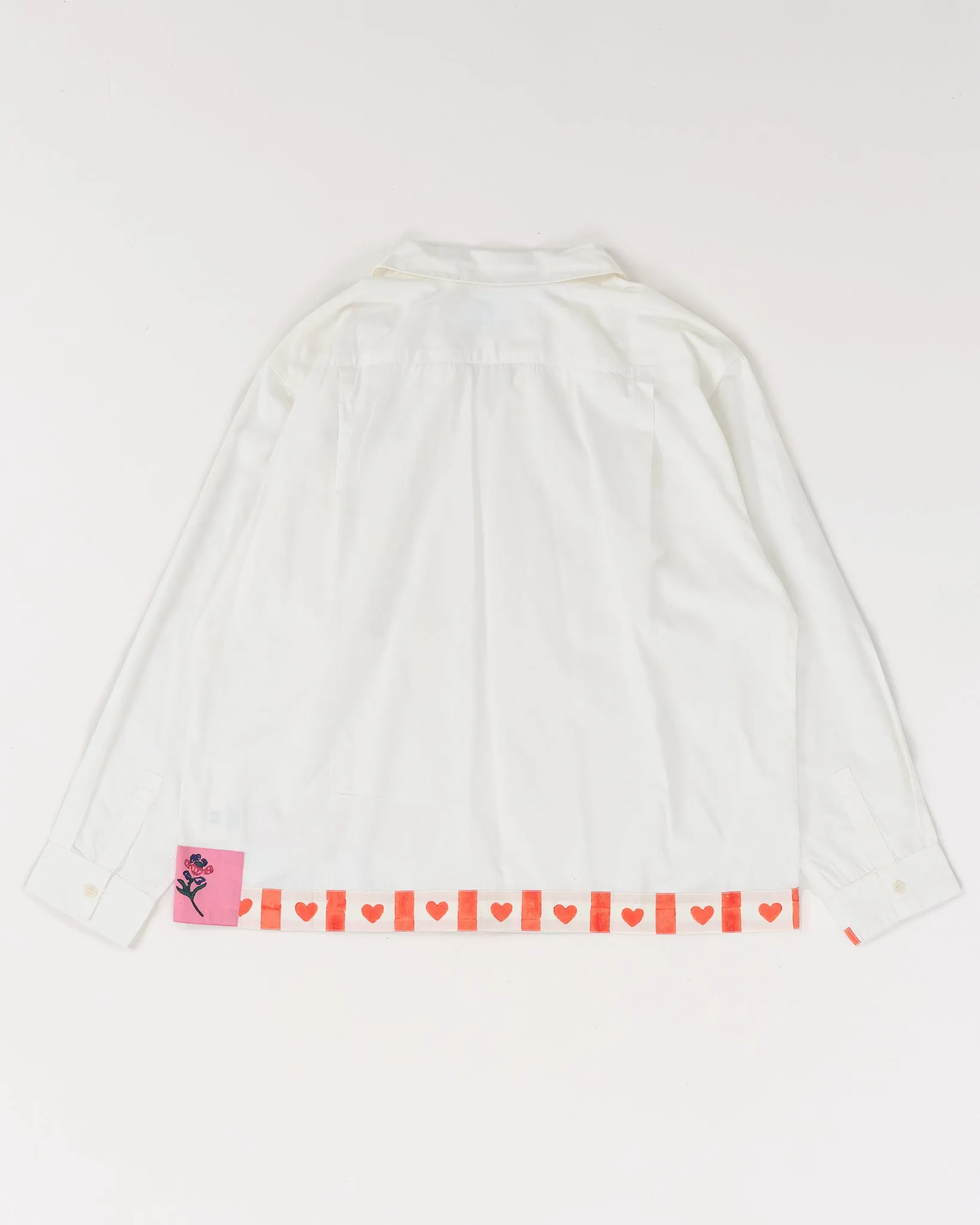 Greetings Shirt LS - Ecru Picnic