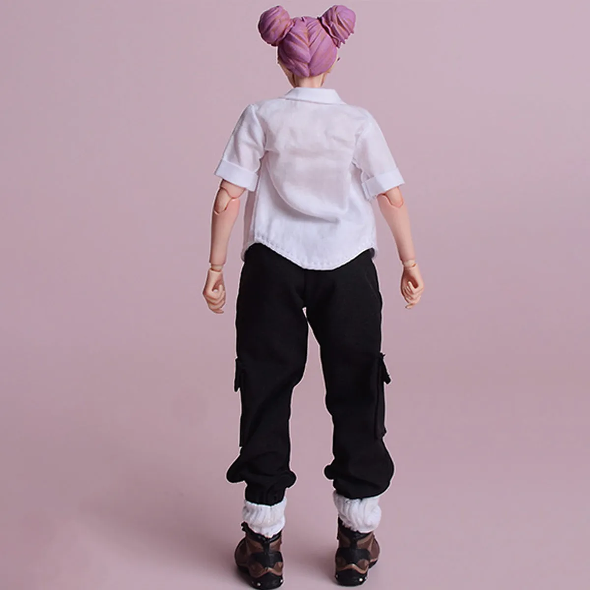 HiPlay ATStory, Machine Girl Shirt White Color, Doll Clothes For 6-inches Figure
