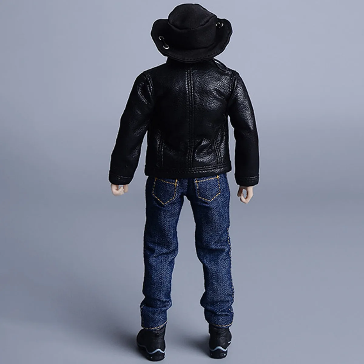 HiPlay ATStory, Round Hat Black Color, Model Accessory For 6-inches Figure