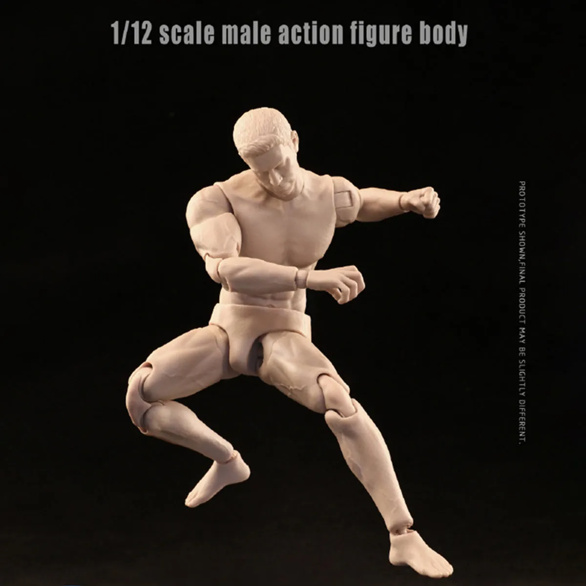 HiPlay CRAZY FIGURE, Jointed Body Shape, Movable Male Figure Body