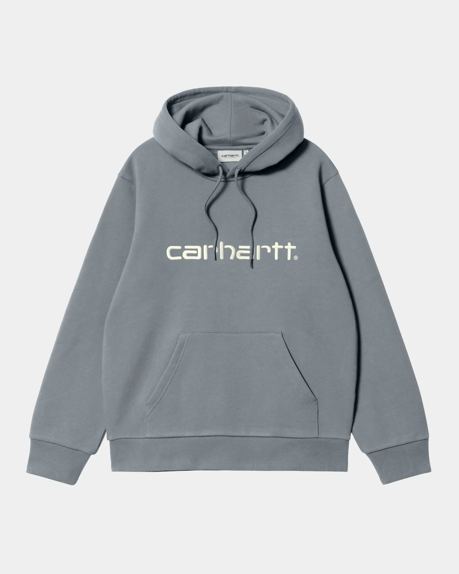 Hooded Carhartt Sweatshirt | Dove Grey / Wax