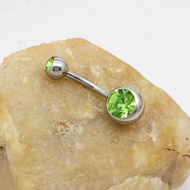 Hypoallergenic Titanium Steel Navel Buckle Belly Jewelry