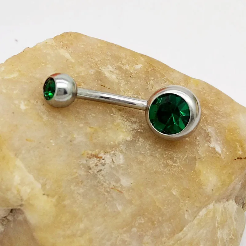 Hypoallergenic Titanium Steel Navel Buckle Belly Jewelry