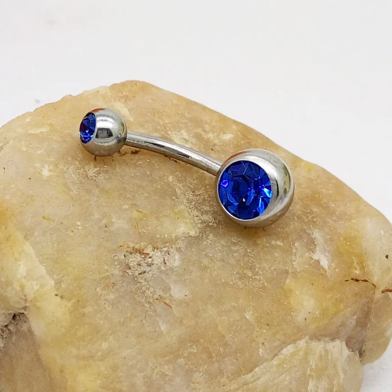 Hypoallergenic Titanium Steel Navel Buckle Belly Jewelry