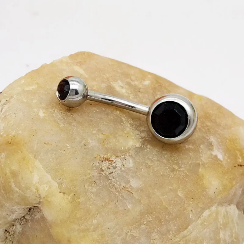 Hypoallergenic Titanium Steel Navel Buckle Belly Jewelry