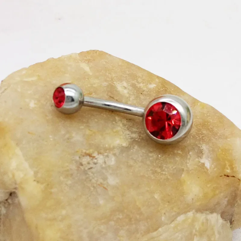 Hypoallergenic Titanium Steel Navel Buckle Belly Jewelry