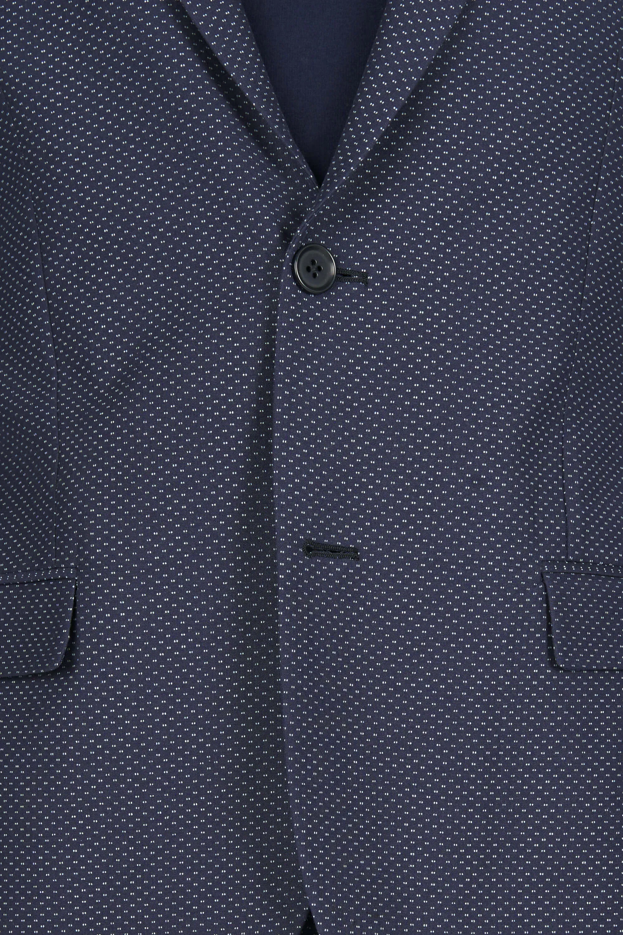 Jacquard Fancy Techno-Fabric Suit