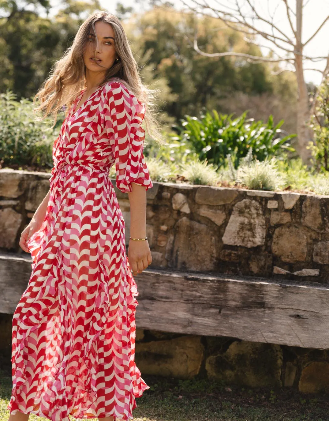 Just Love Ruffle Dress - Geo Link