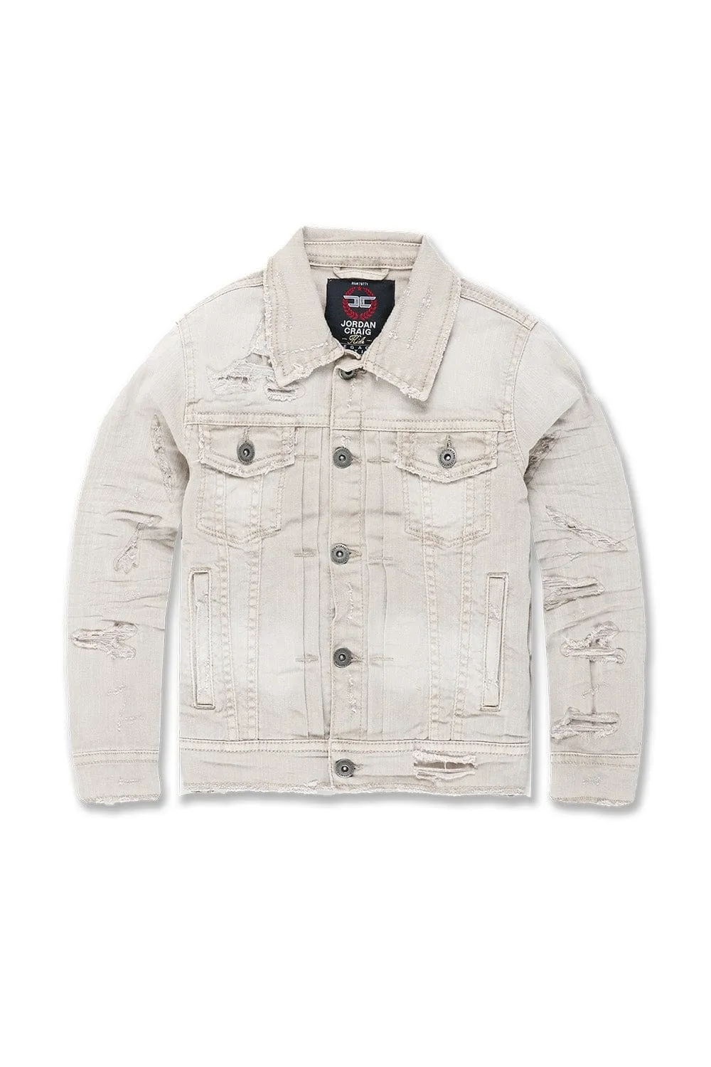 Kids Tribeca Twill Trucker Jacket (Washed Colors)