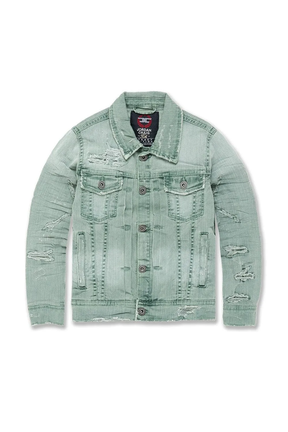 Kids Tribeca Twill Trucker Jacket (Washed Colors)
