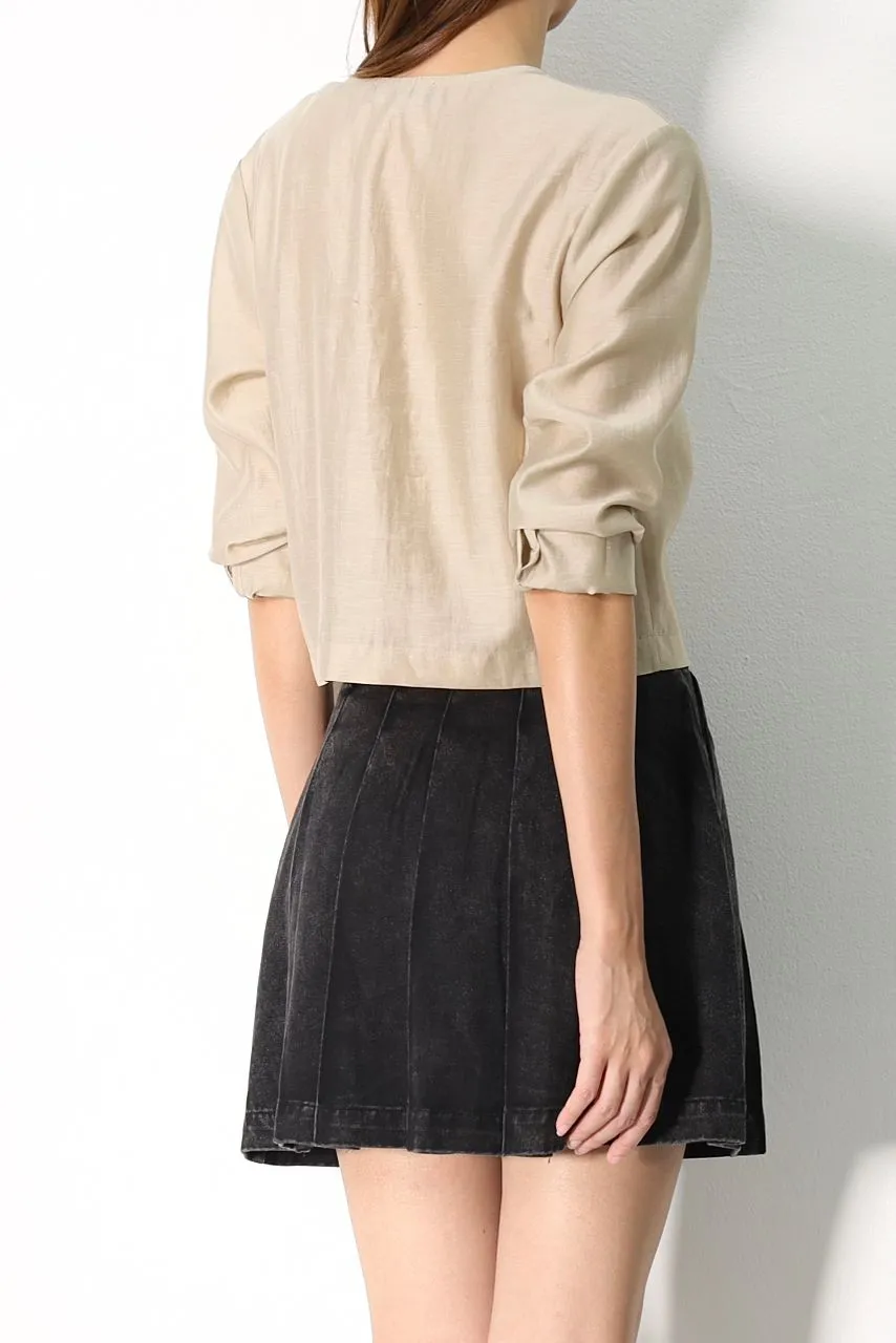 Kiki Denim Washed Skirt