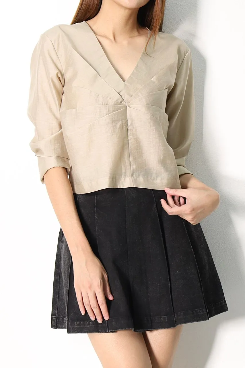 Kiki Denim Washed Skirt