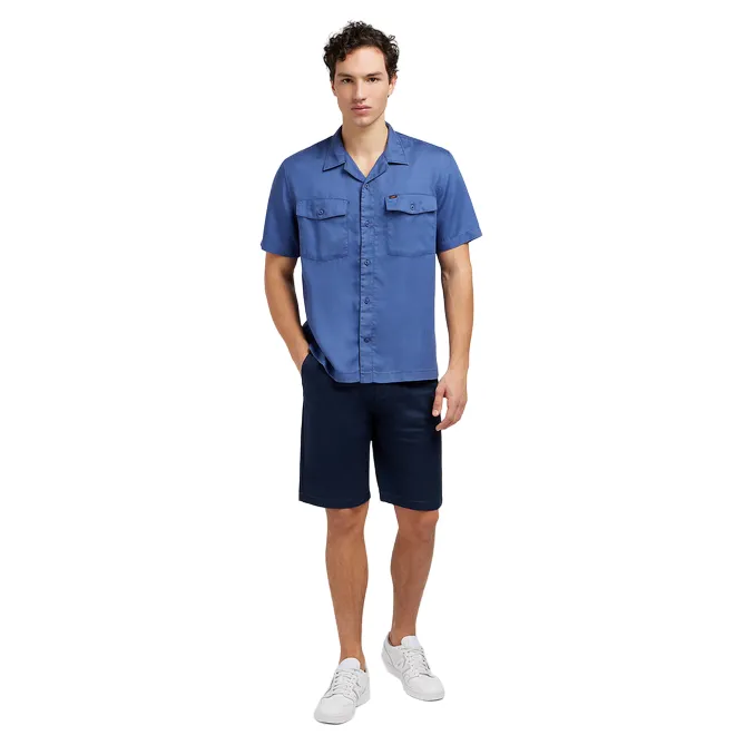 Lee camicia da uomo manica corta Chetopa 112349046 blu