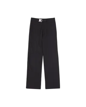 LIGHTWEIGHT COTTON BUCKLE PANT