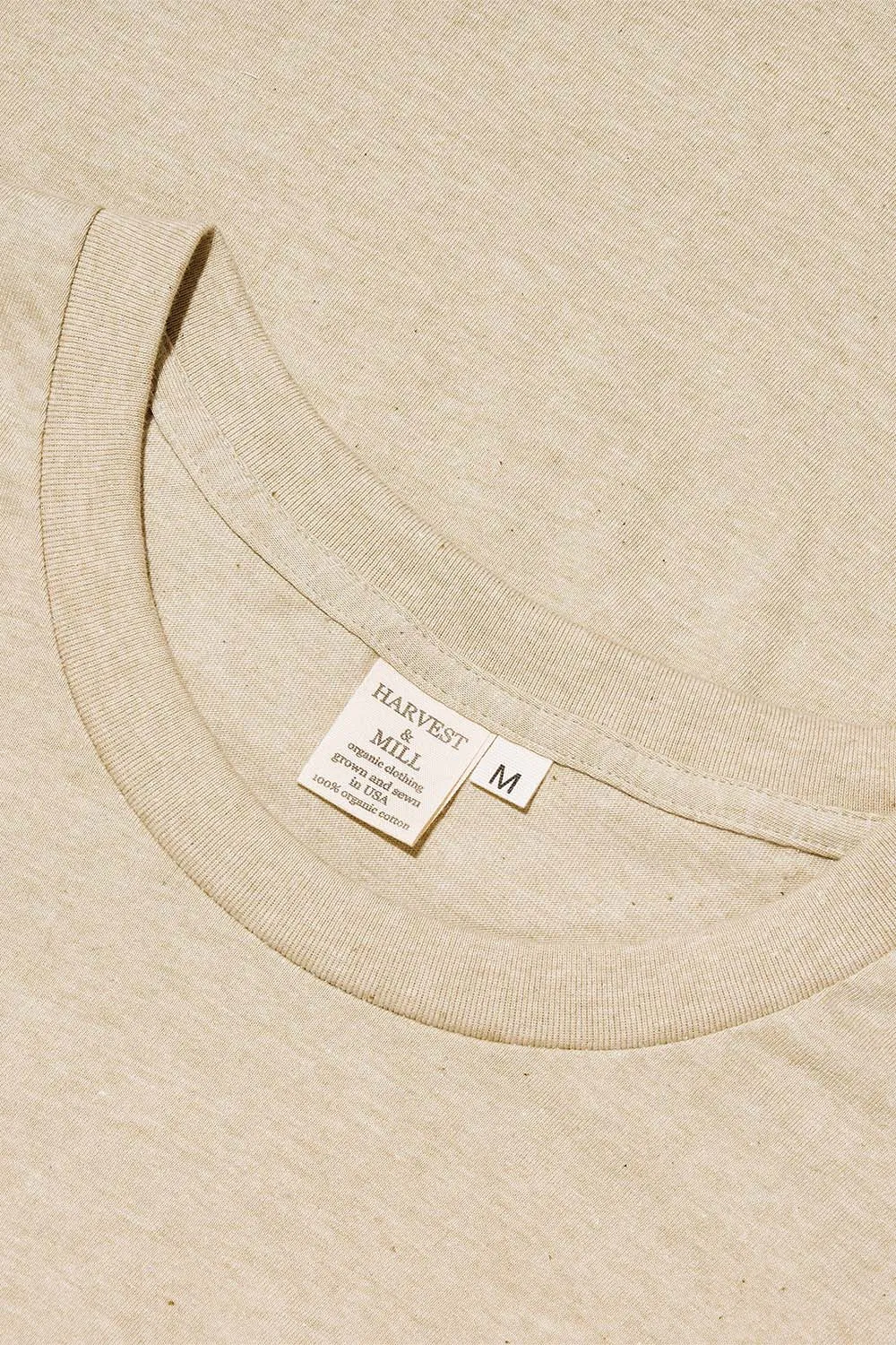 Limited Edition: Men's Living Color Tan-Green Crew  Tee