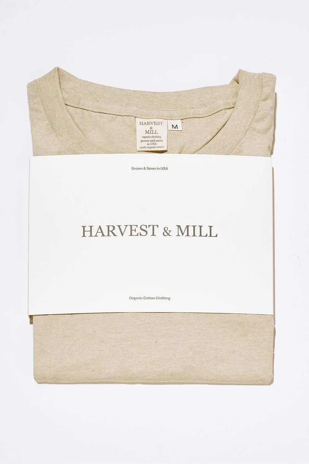 Limited Edition: Men's Living Color Tan-Green Crew  Tee