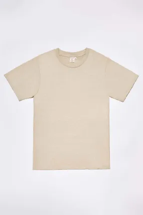 Limited Edition: Men's Living Color Tan-Green Crew  Tee