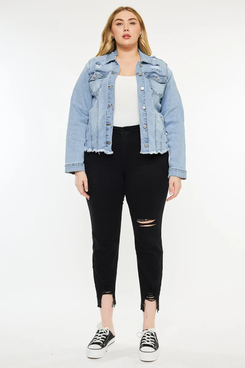 Loren Denim Jacket (Plus Size)